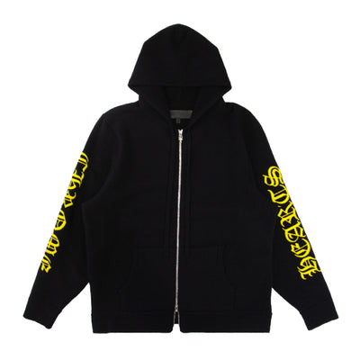 Chrome-Hearts-Yellow-Logo-Cashmere-Hoodie