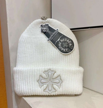 Chrome Hearts Beanie White