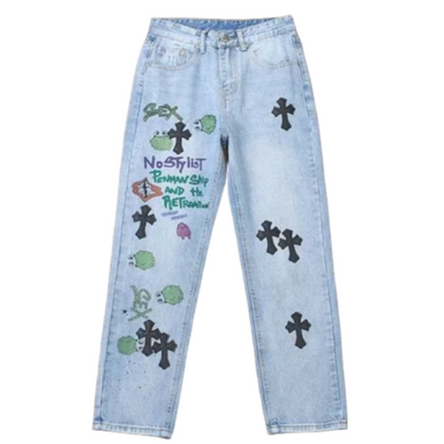 Chrome Hearts Denim Friends Jeans