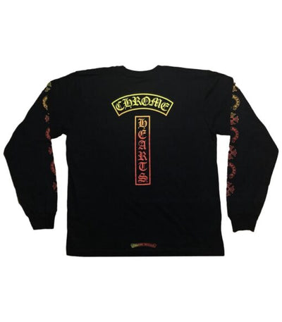 Chrome Hearts Gradient Logo Black Sweatshirt
